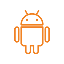 orange android icon