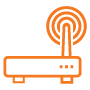 telecom icon orange