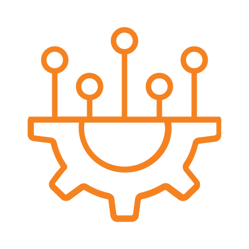 orange gear icon