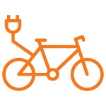 electric bike icon